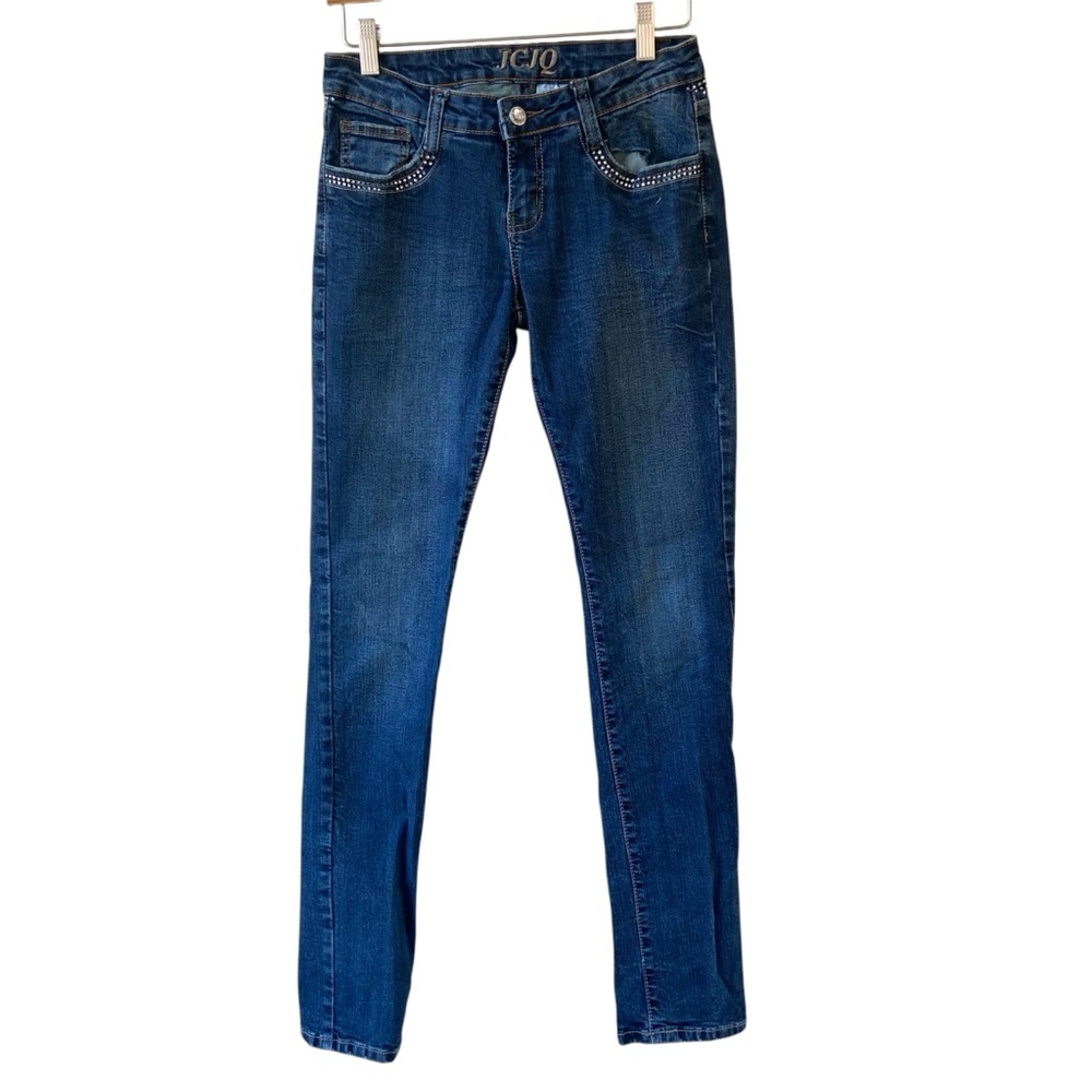 JCJQ Jeans Y2K Rhinestone Style - Picture 2 of 5